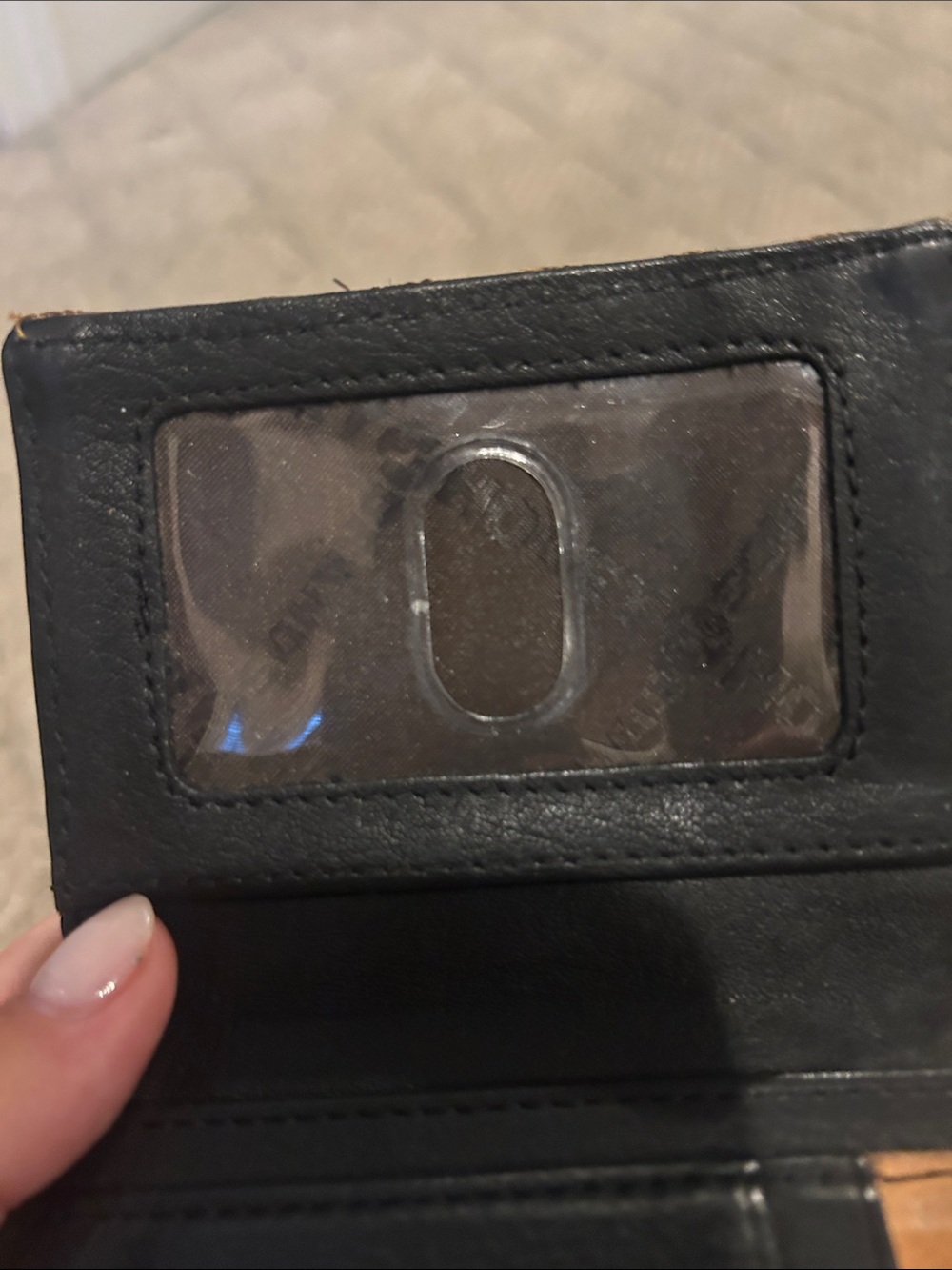 Hooey Tan, Black & Cream Aztec Leather Card Holder - Picture 9 of 10